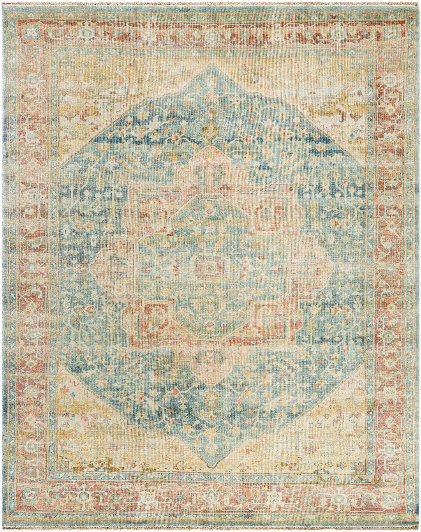 Hamadan HAM-2300 Hand Knotted Rug