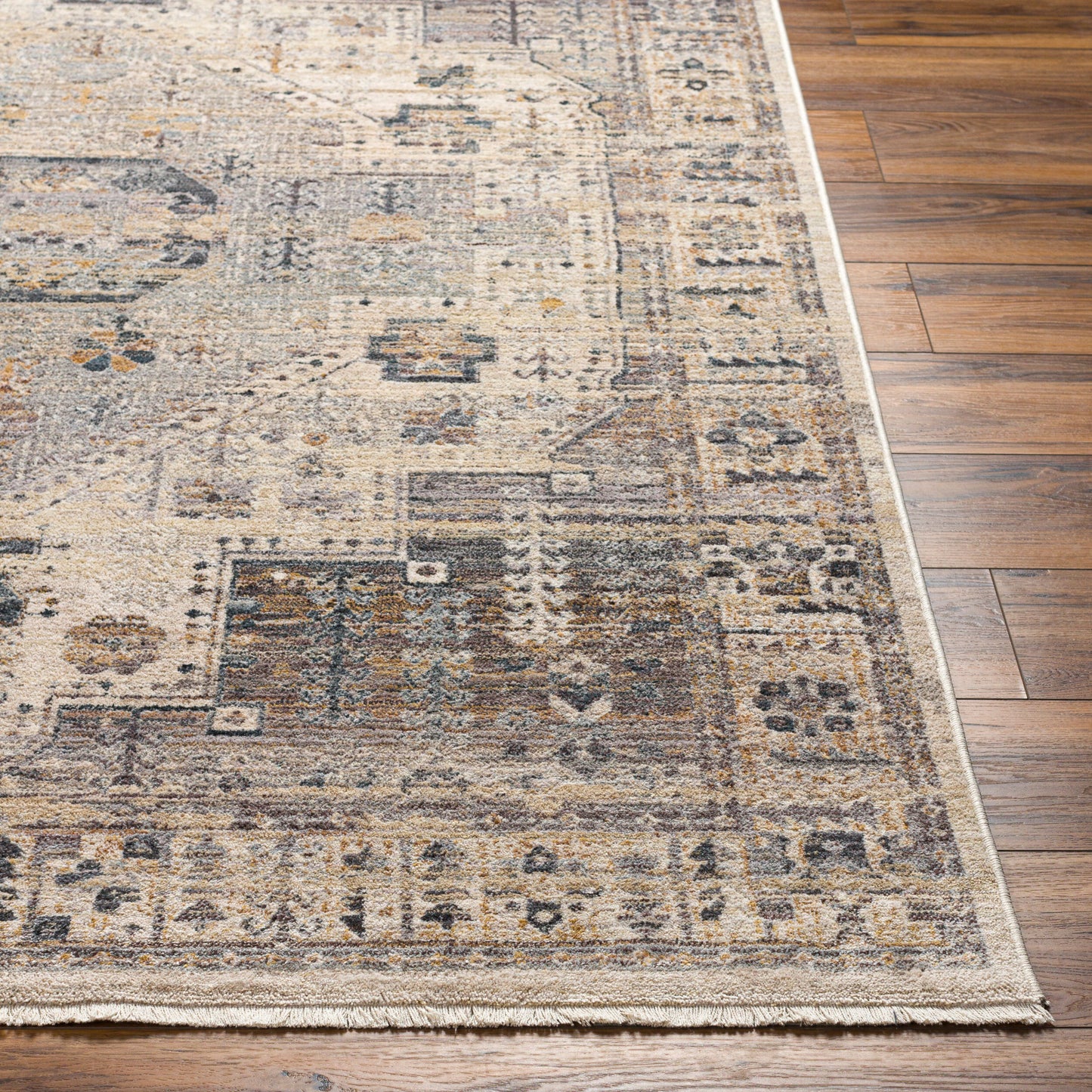 Aida AAD-2307 5' x 7' Machine Woven Area Rug