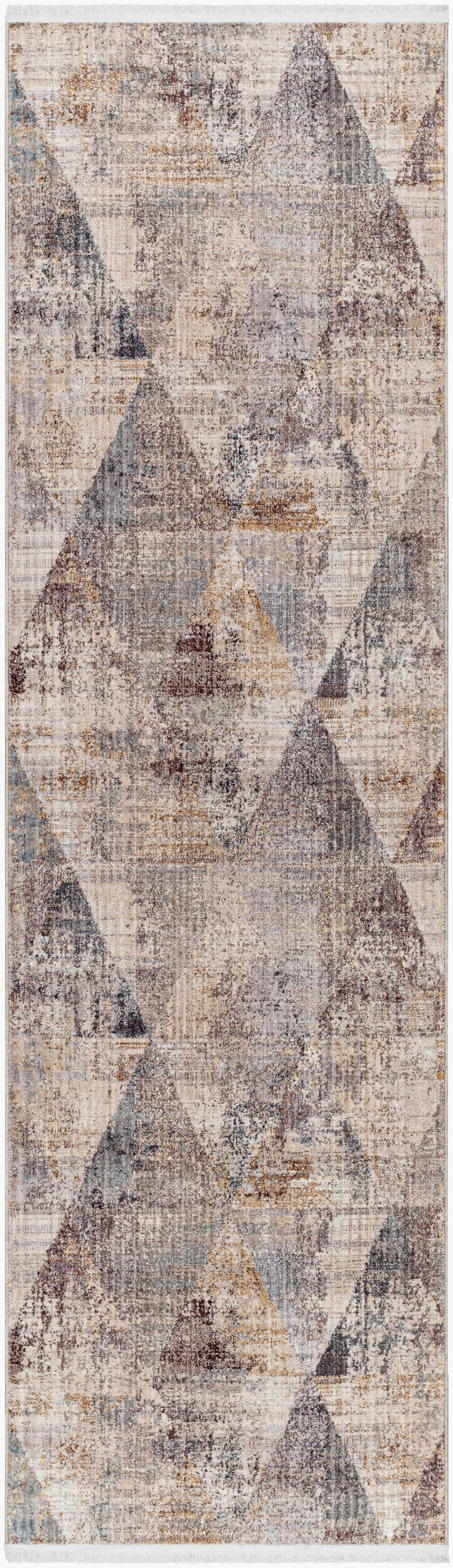 Aida AAD-2308 9ft Runner Machine Woven Runner Rug