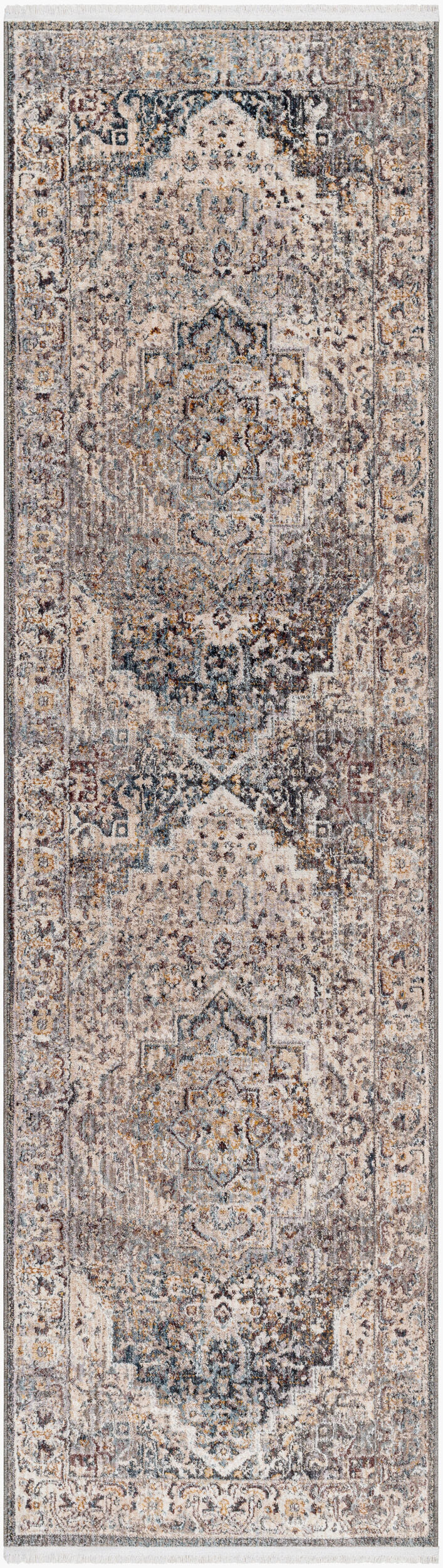 Aida AAD-2311 9ft Runner Machine Woven Runner Rug