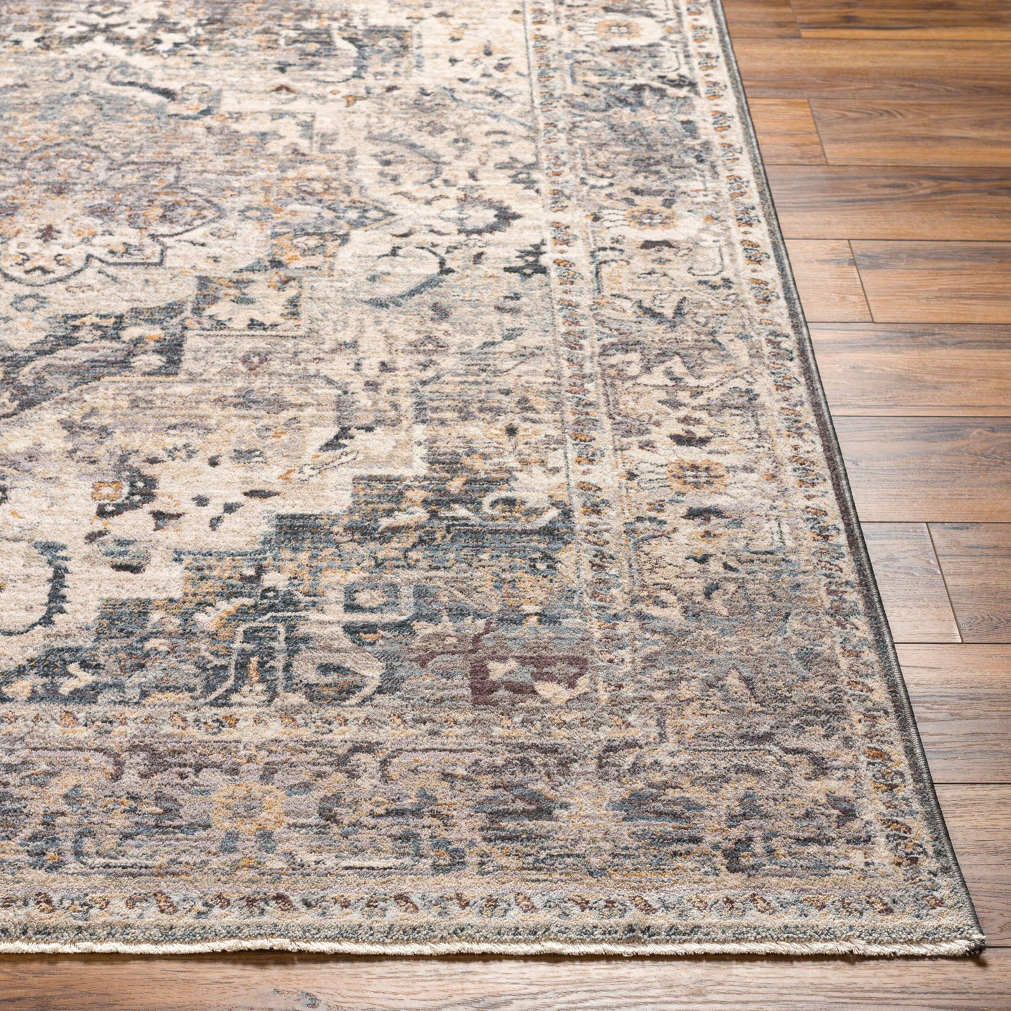 Aida AAD-2311 5' x 7' Machine Woven Area Rug