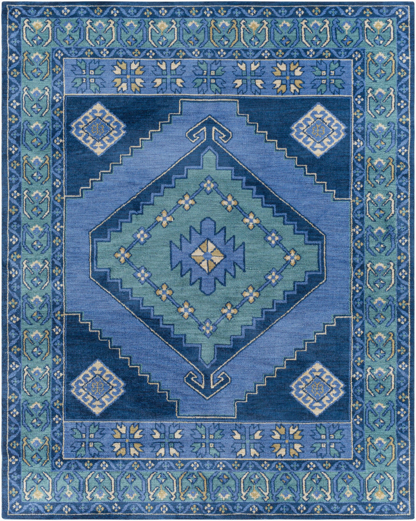 Alfombra tejida a máquina Arabia ABA-6253 de 4' x 6'