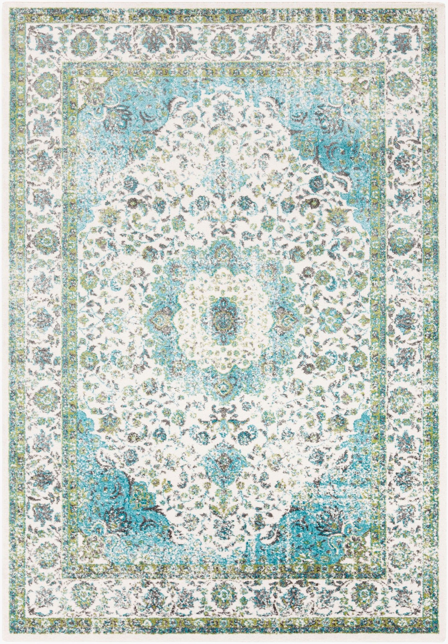 Aberdine ABE-8004 2' x 3' Machine Woven Accent Rug