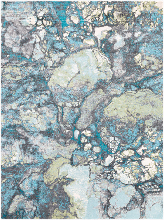 Aberdine ABE-8014 2' x 3' Machine Woven Accent Rug