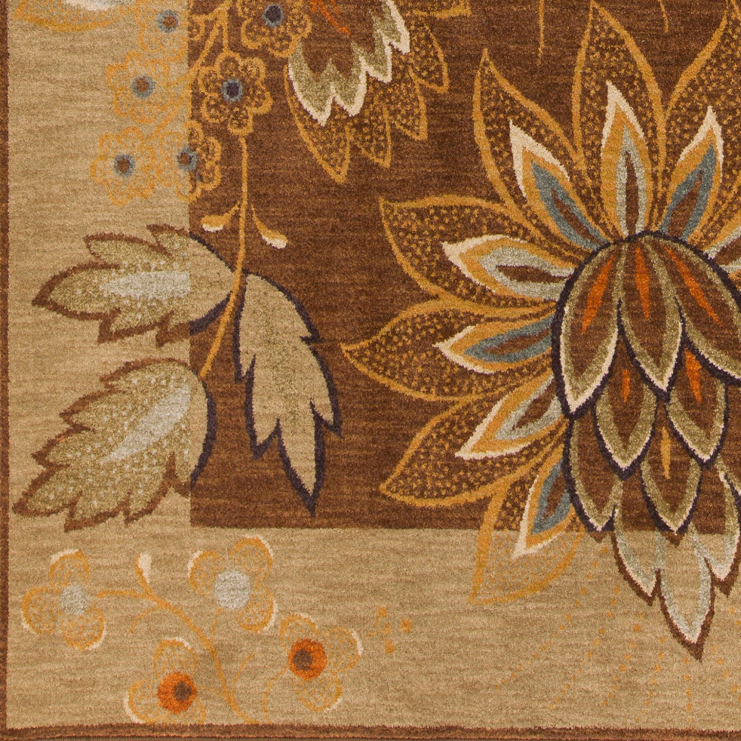 Alfombra tejida a máquina Arabesque ABS-3003 de 1,52 m x 2,13 m