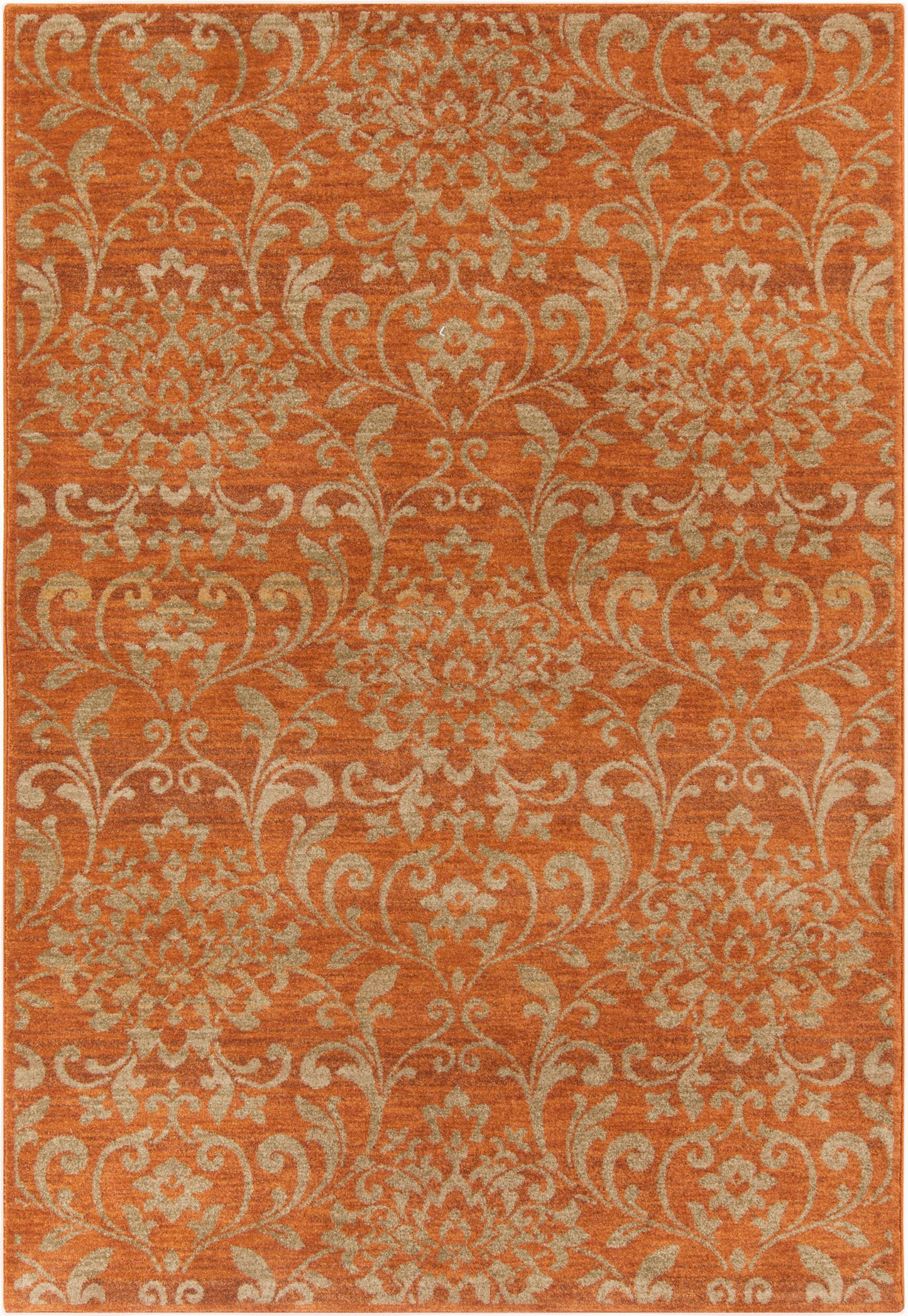 Alfombra decorativa tejida a máquina Arabesque ABS-3007 de 2' x 3'