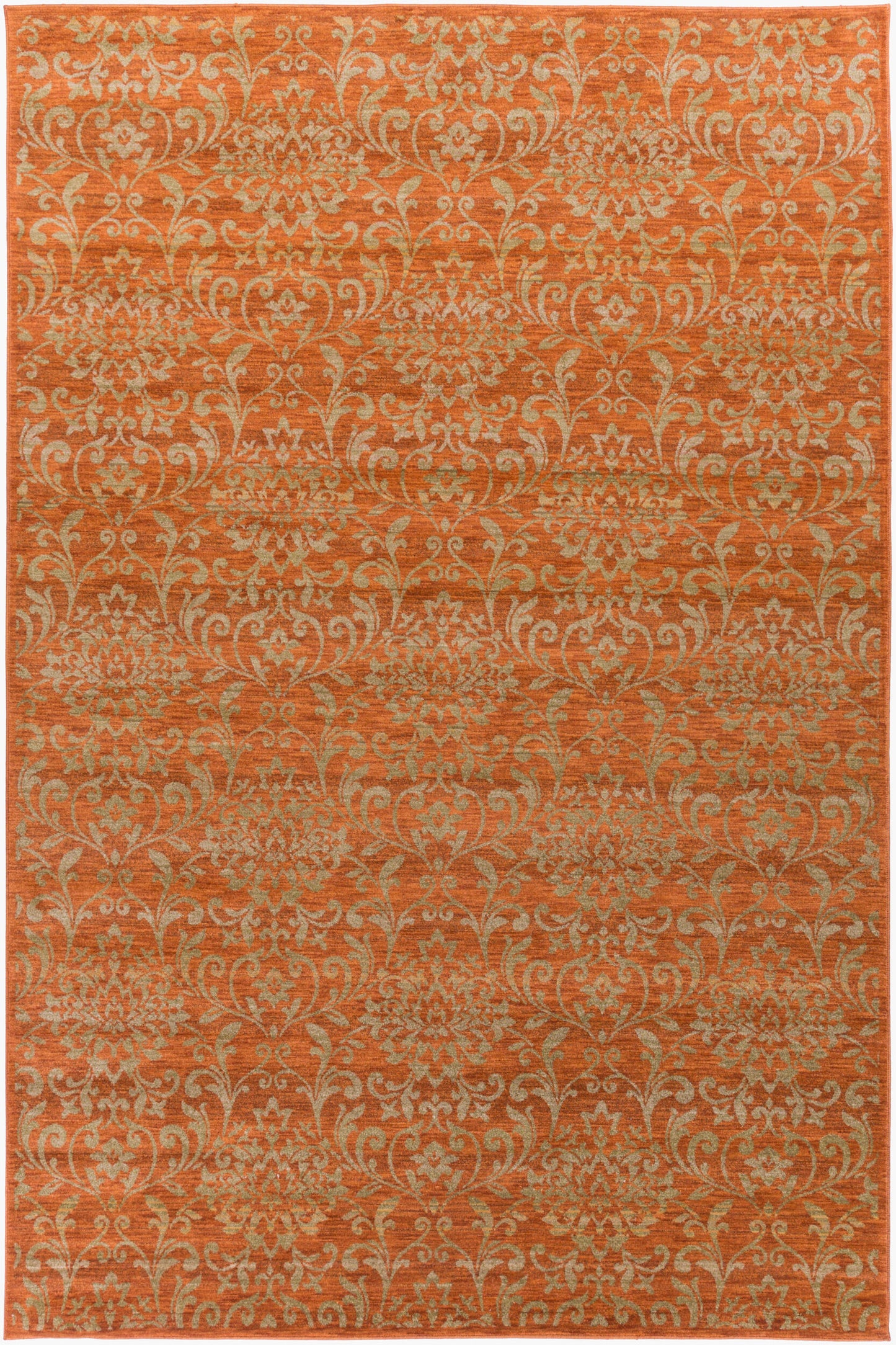 Alfombra tejida a máquina Arabesque ABS-3007 de 2,7 x 3,6 m