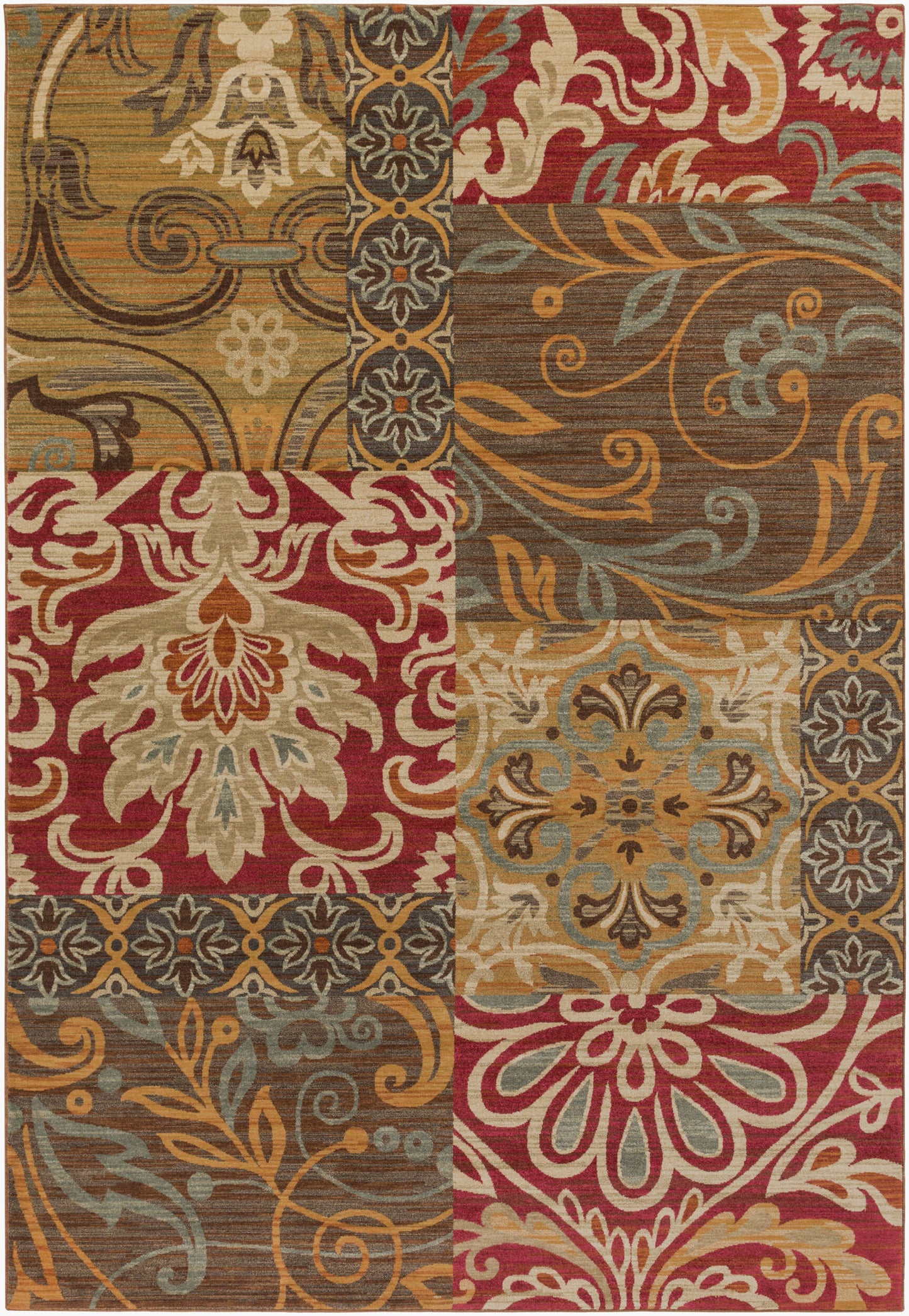 Arabesque ABS-3025 3' x 5' Machine Woven Accent Rug