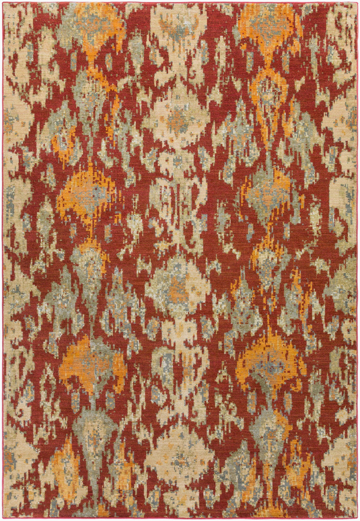 Alfombra tejida a máquina Arabesque ABS-3056 de 1,52 m x 2,13 m