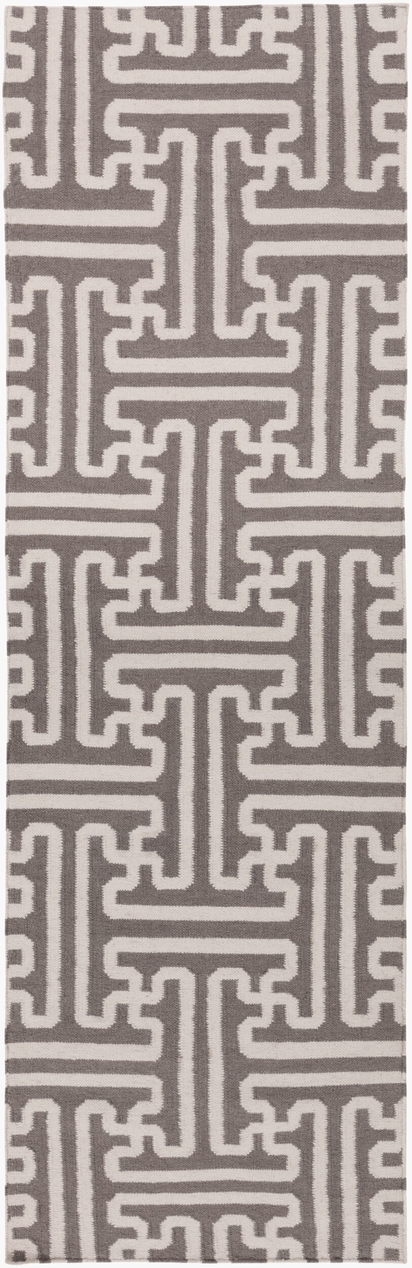 Archive ACH-1702 8ft Runner Handmade Wool Runner Rug