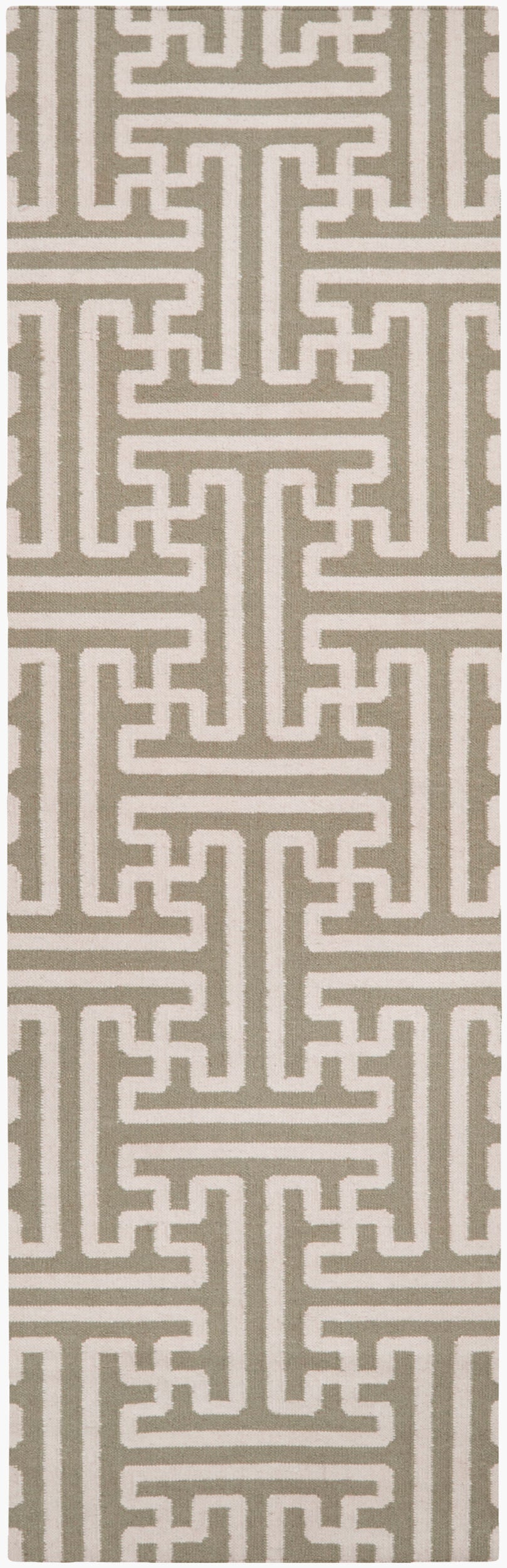 Archive ACH-1705 8ft Runner Handmade Wool Runner Rug