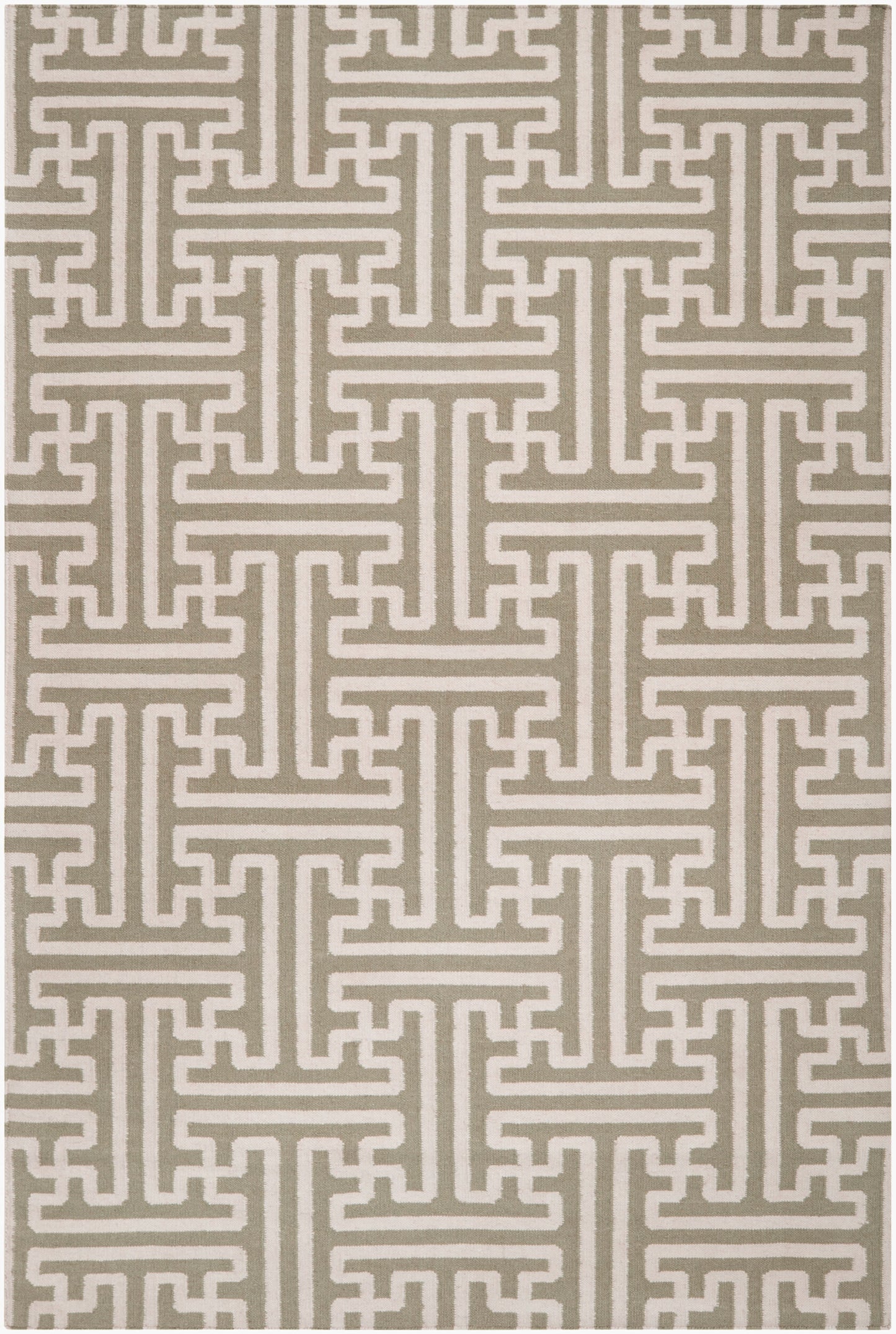 Archive ACH-1705 5' x 8' Handmade Wool Area Rug