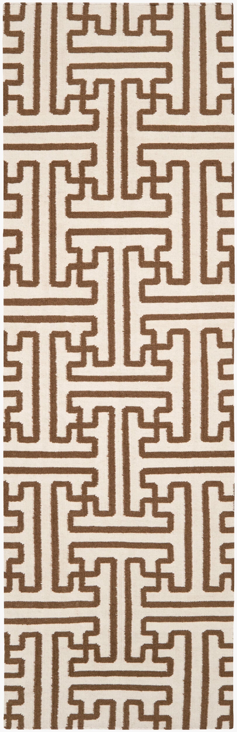 Archive ACH-1709 8ft Runner Handmade Wool Runner Rug