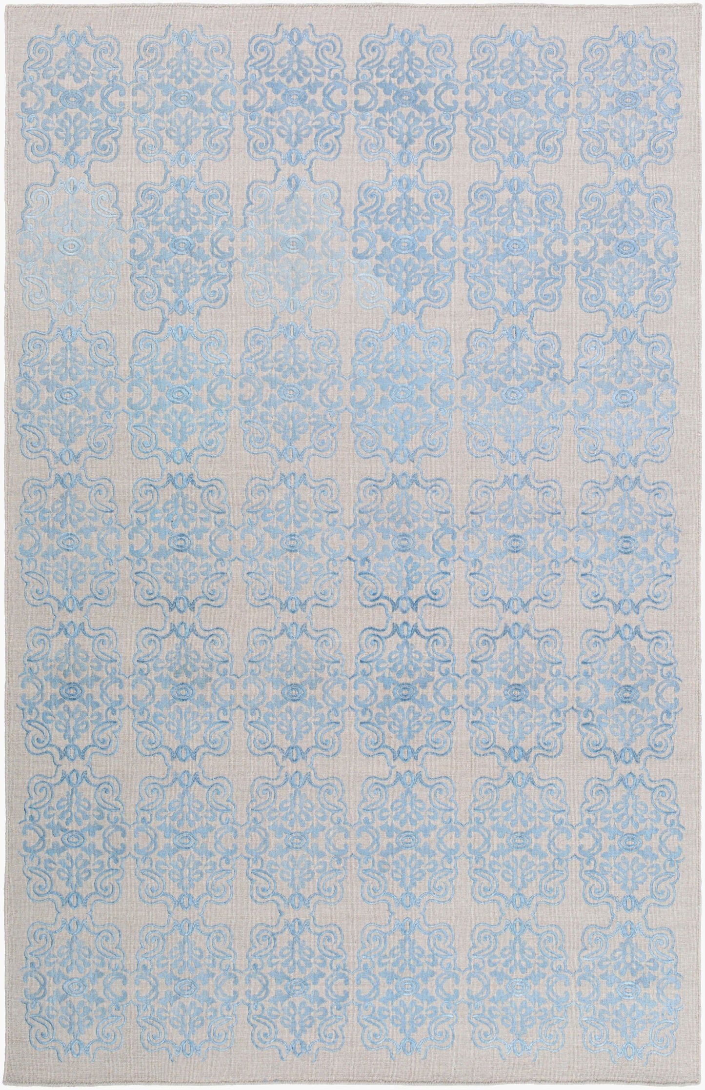 Alfombra decorativa hecha a mano Adeline ADE-6001 de 2' x 3'