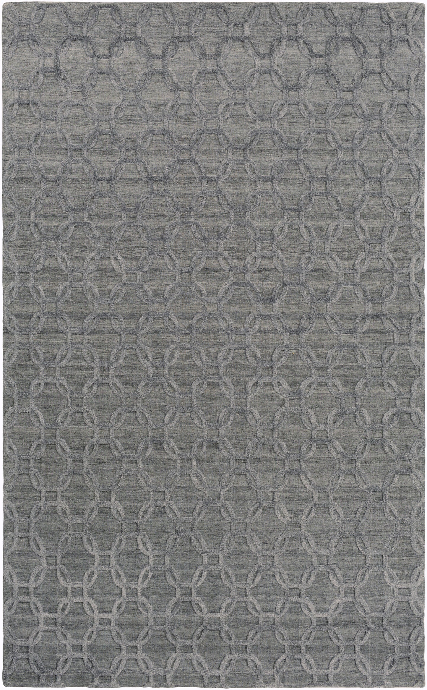 Arete AET-1000 2' x 3' Handmade Faux Silk Accent Rug