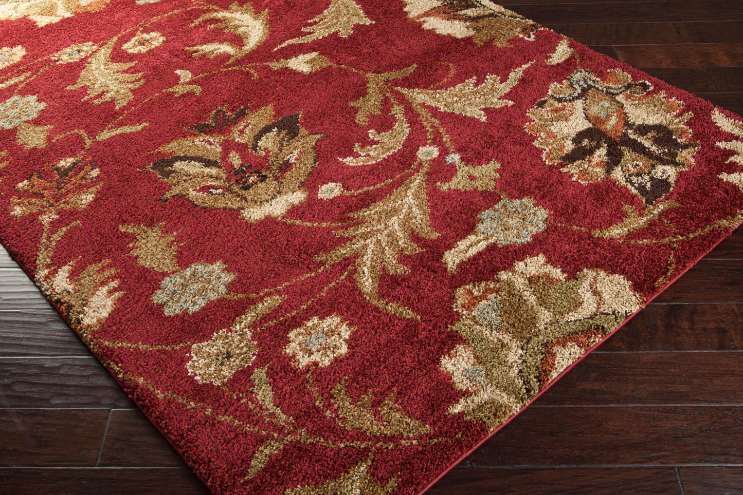 Alfombra decorativa tejida a máquina Alfredo AFR-3302 de 2' x 3'