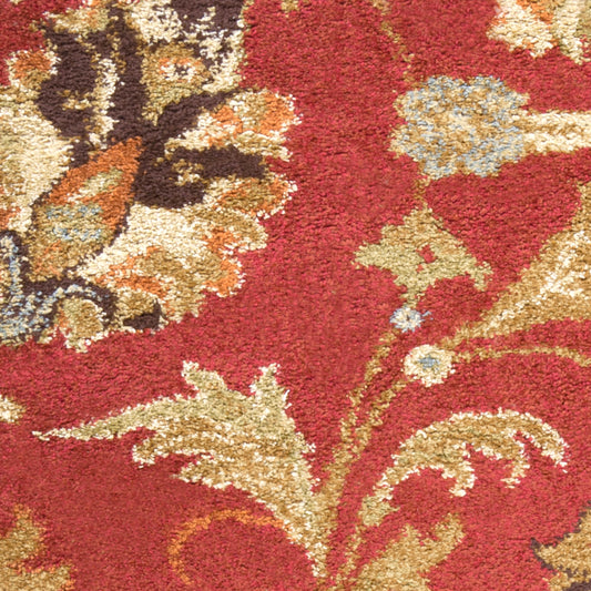 Alfombra decorativa tejida a máquina Alfredo AFR-3302 de 2' x 3'