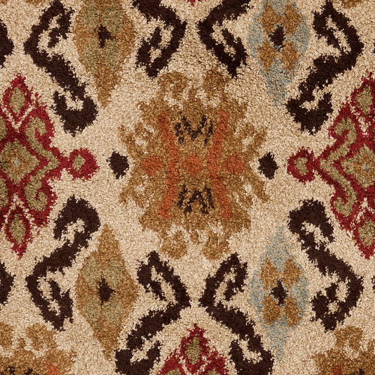 Alfombra decorativa tejida a máquina Alfredo AFR-3326 de 2' x 3'