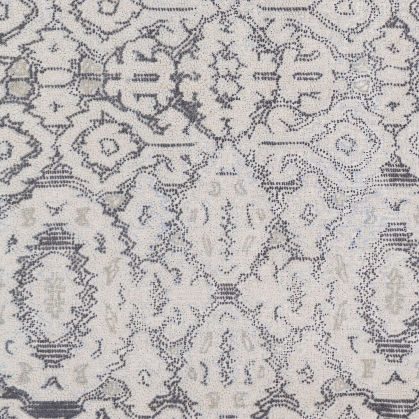 Alfombra decorativa de lana hecha a mano Antigua AGA-1012 de 2' x 3'