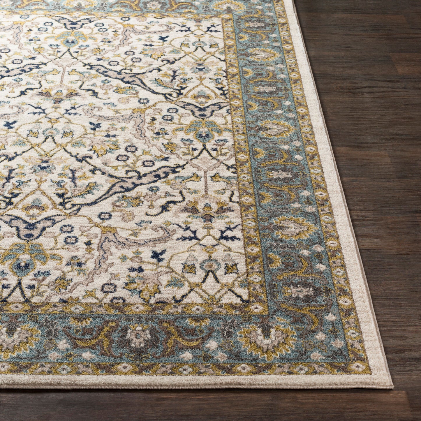 Alfombra decorativa tejida a máquina Athens AHN-2308 de 2' x 3'