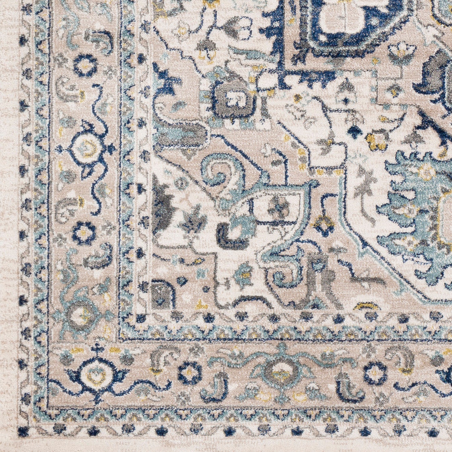 Alfombra decorativa tejida a máquina Athens AHN-2309 de 2' x 3'