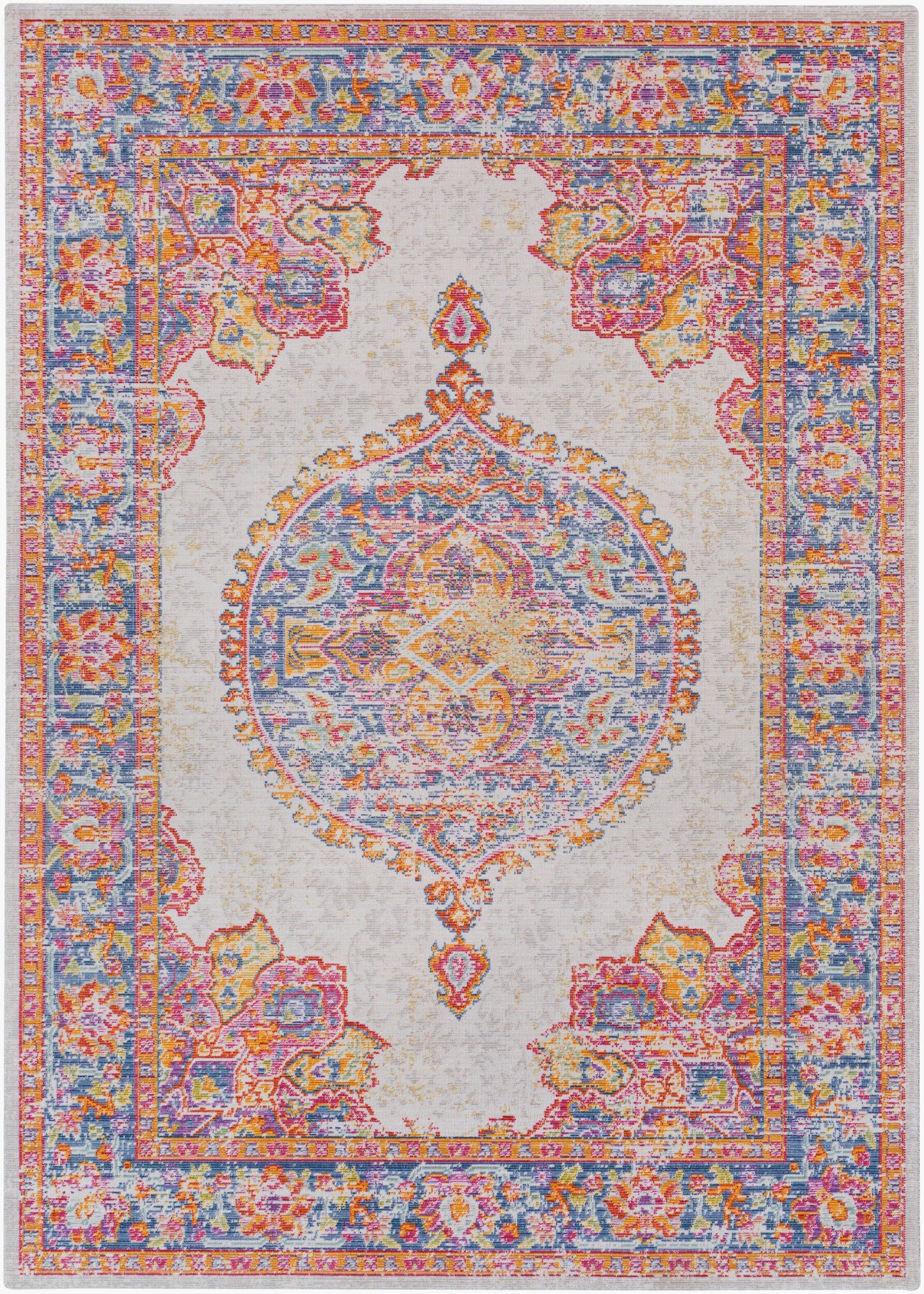 Antioch AIC-2308 2' x 3' Machine Woven Accent Rug