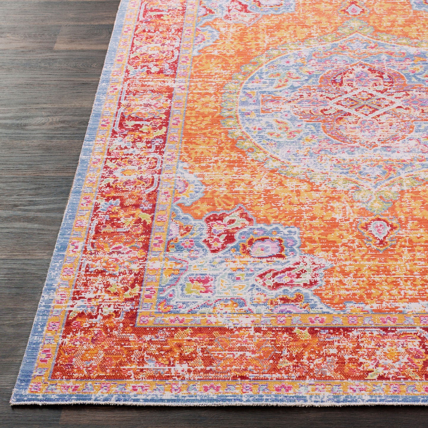 Alfombra decorativa tejida a máquina Antioch AIC-2311 de 3' x 5'