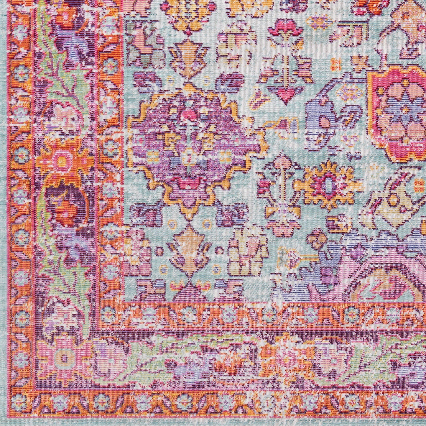 Alfombra decorativa tejida a máquina Antioch AIC-2314 de 3' x 5'