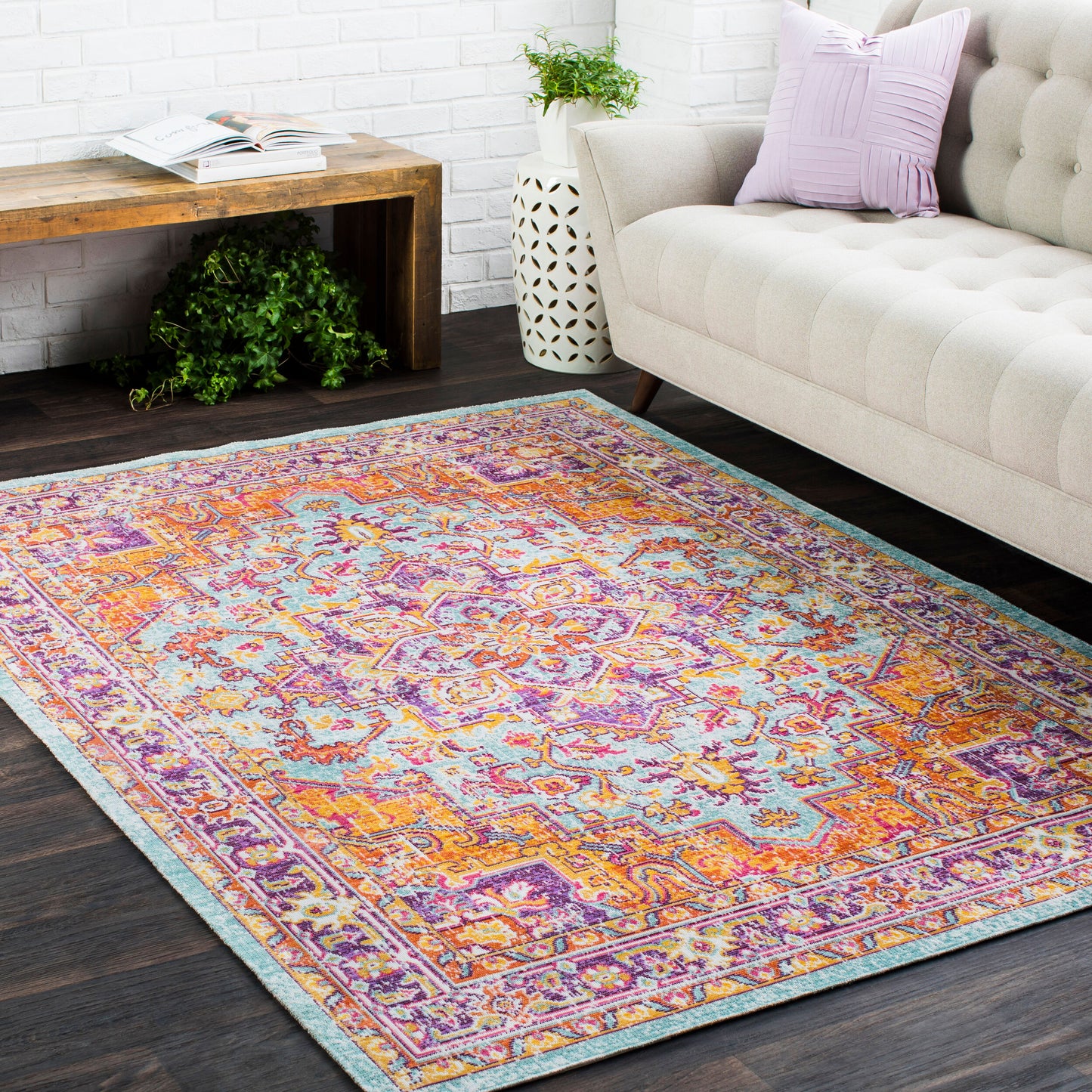 Antioch AIC-2317 9' x 12' Machine Woven Area Rug