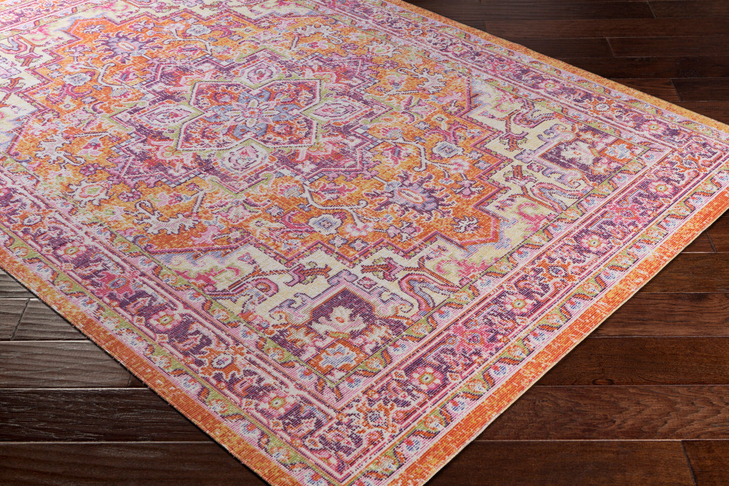 Alfombra decorativa tejida a máquina Antioch AIC-2319 de 2' x 3'