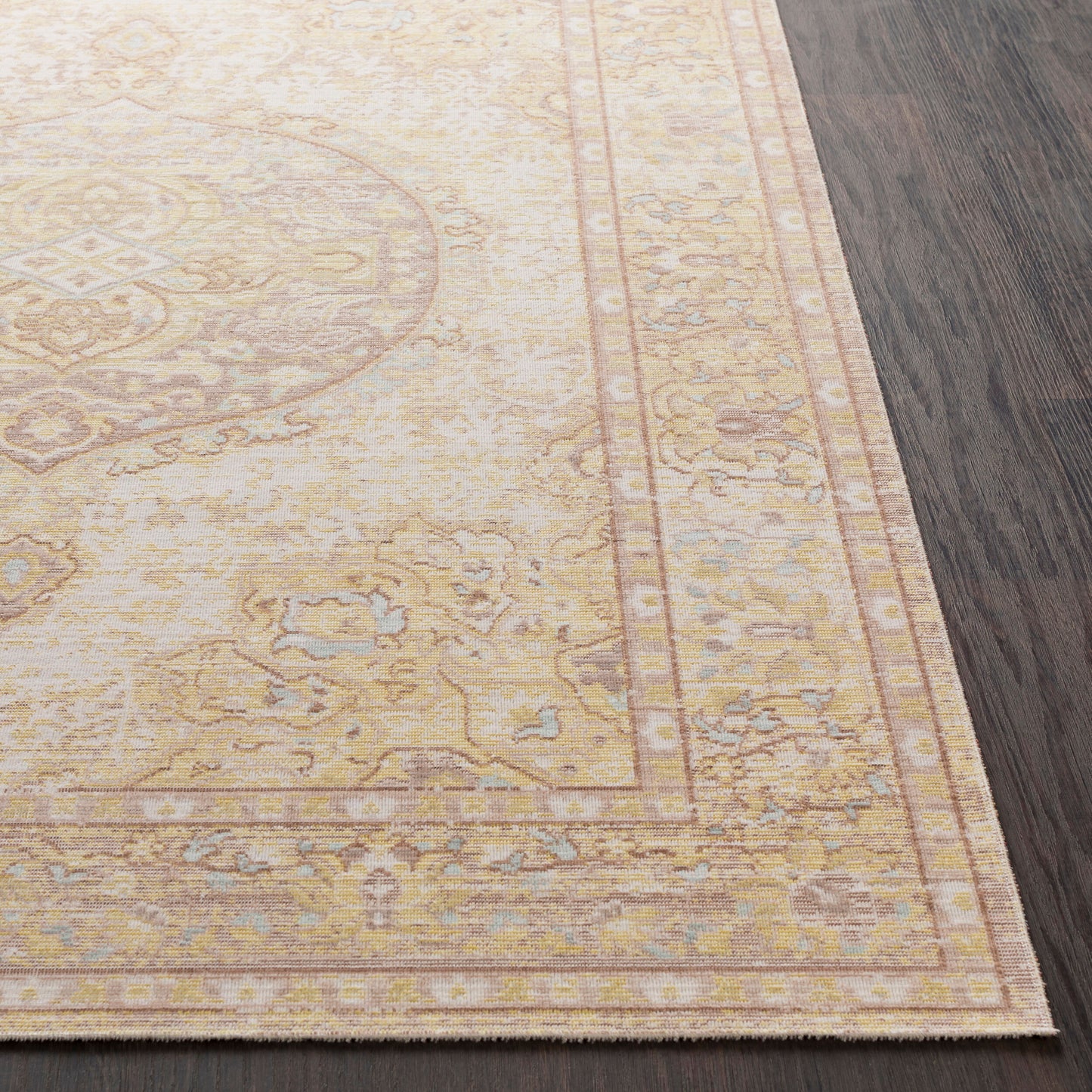 Alfombra decorativa tejida a máquina Antioch AIC-2323 de 2' x 3'
