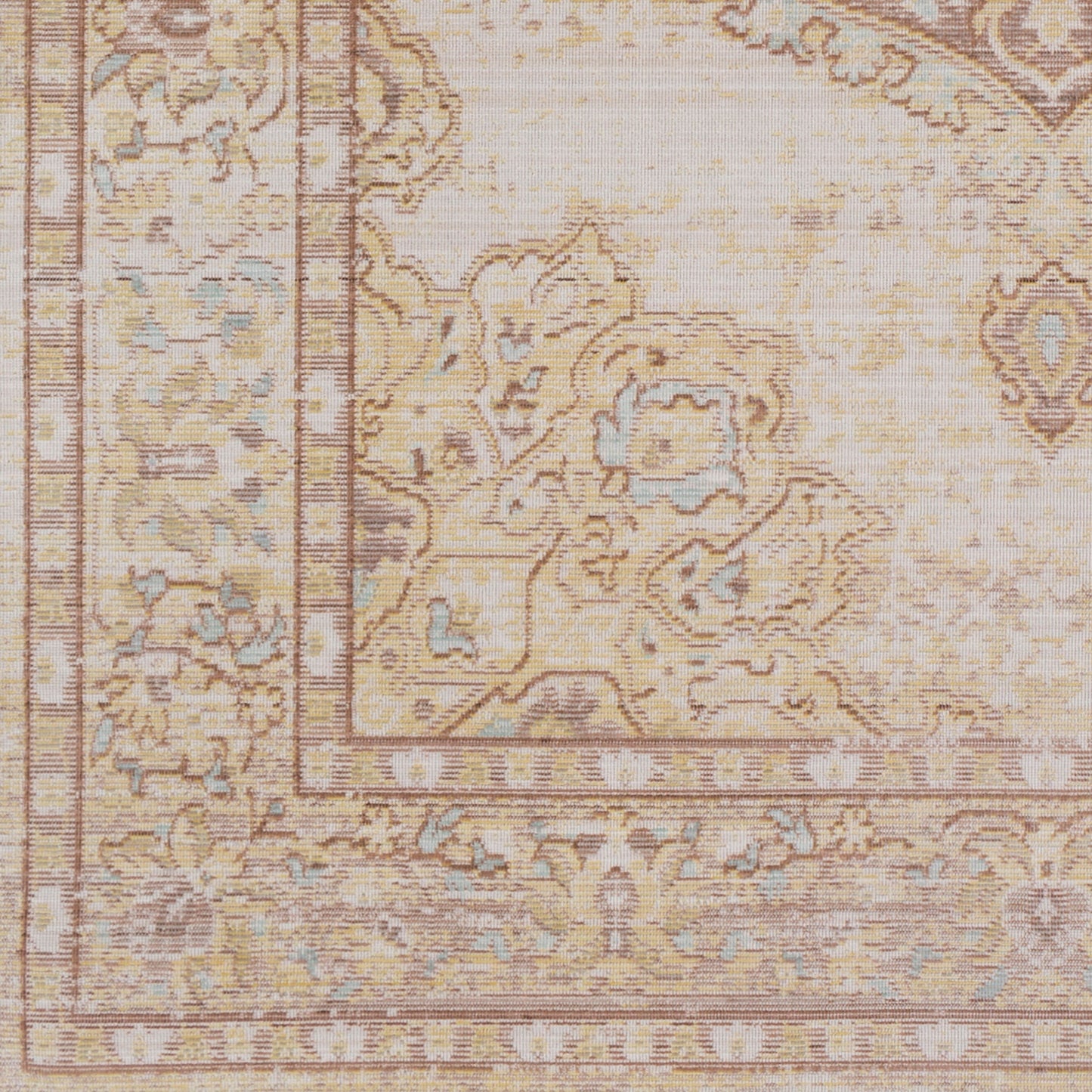 Alfombra decorativa tejida a máquina Antioch AIC-2323 de 2' x 3'