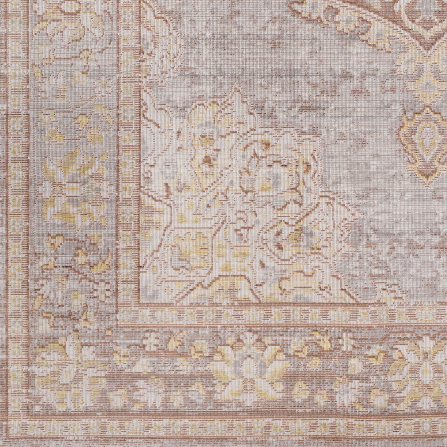 Alfombra decorativa tejida a máquina Antioch AIC-2324 de 2' x 3'