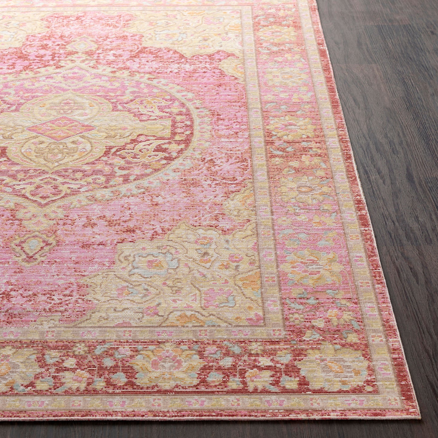 Alfombra decorativa tejida a máquina Antioch AIC-2325 de 2' x 3'