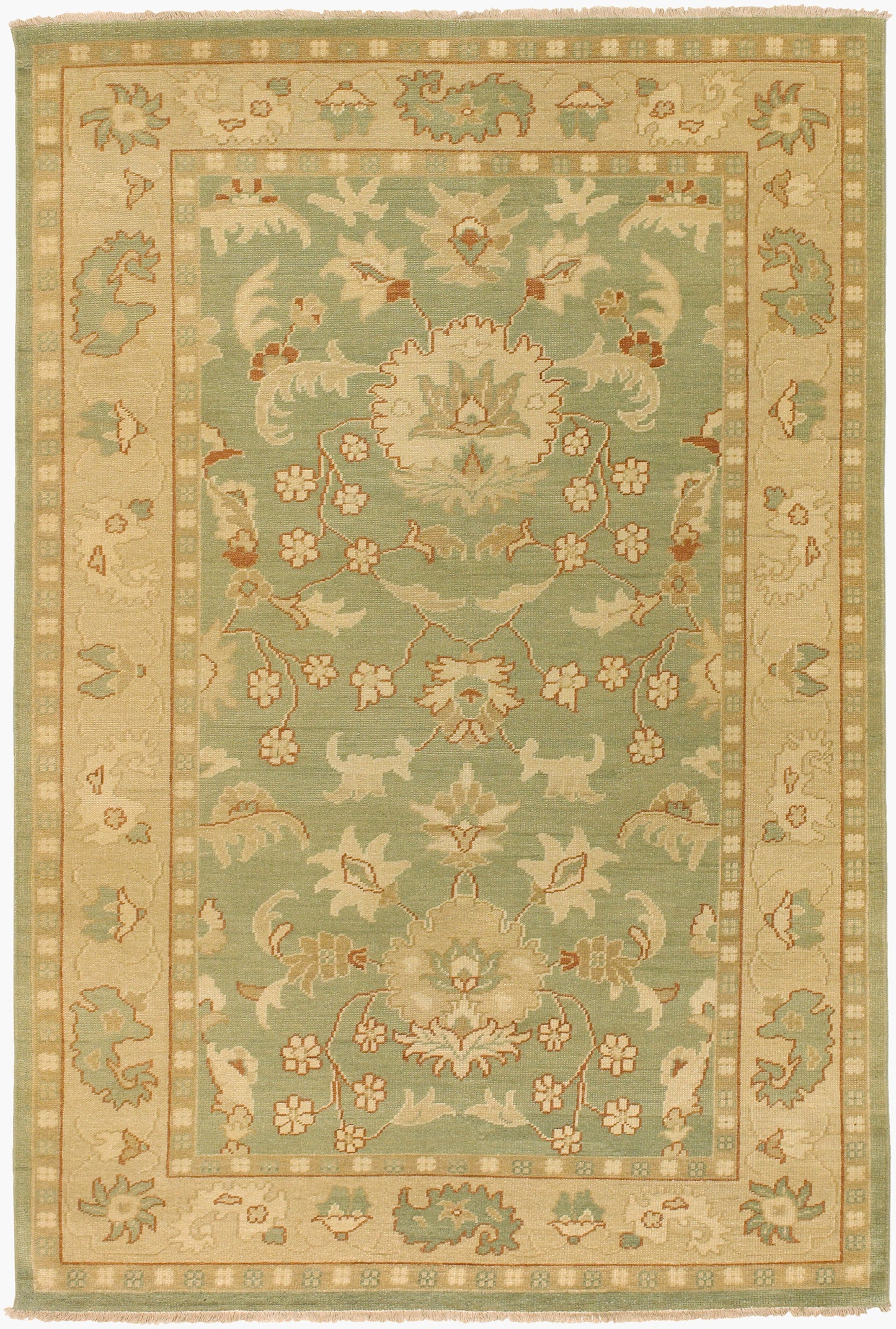 Ainsley AIN-1001 3' x 5' Handmade Wool Accent Rug