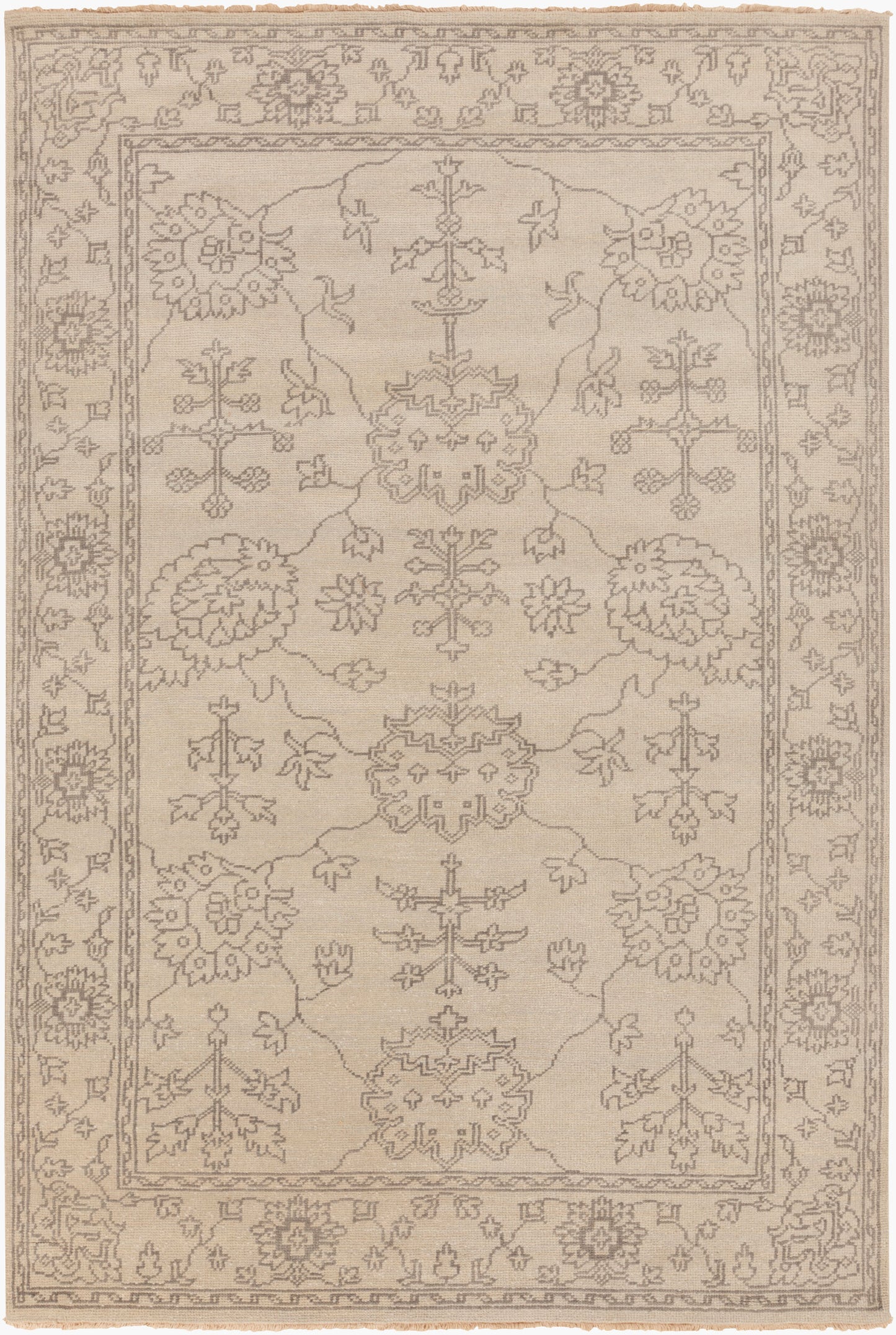 Ainsley AIN-1018 3' x 5' Handmade Wool Accent Rug