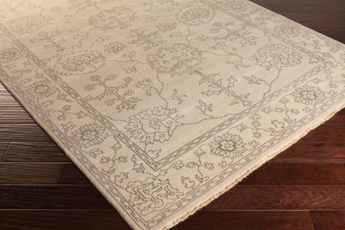 Ainsley AIN-1018 3' x 5' Handmade Wool Accent Rug