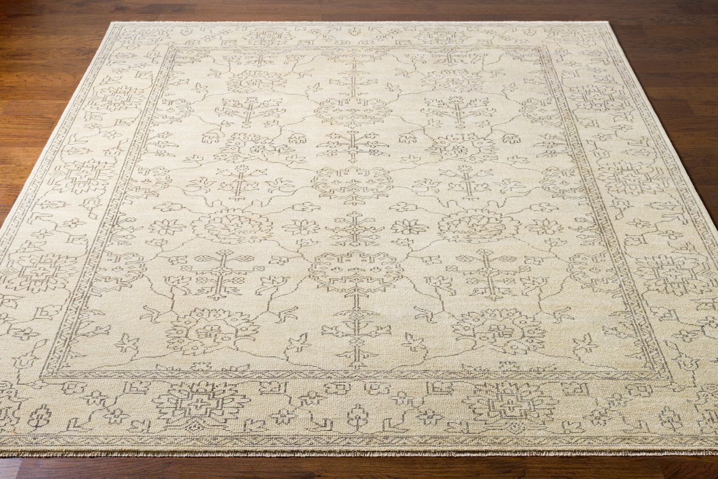 Ainsley AIN-1018 3' x 5' Handmade Wool Accent Rug