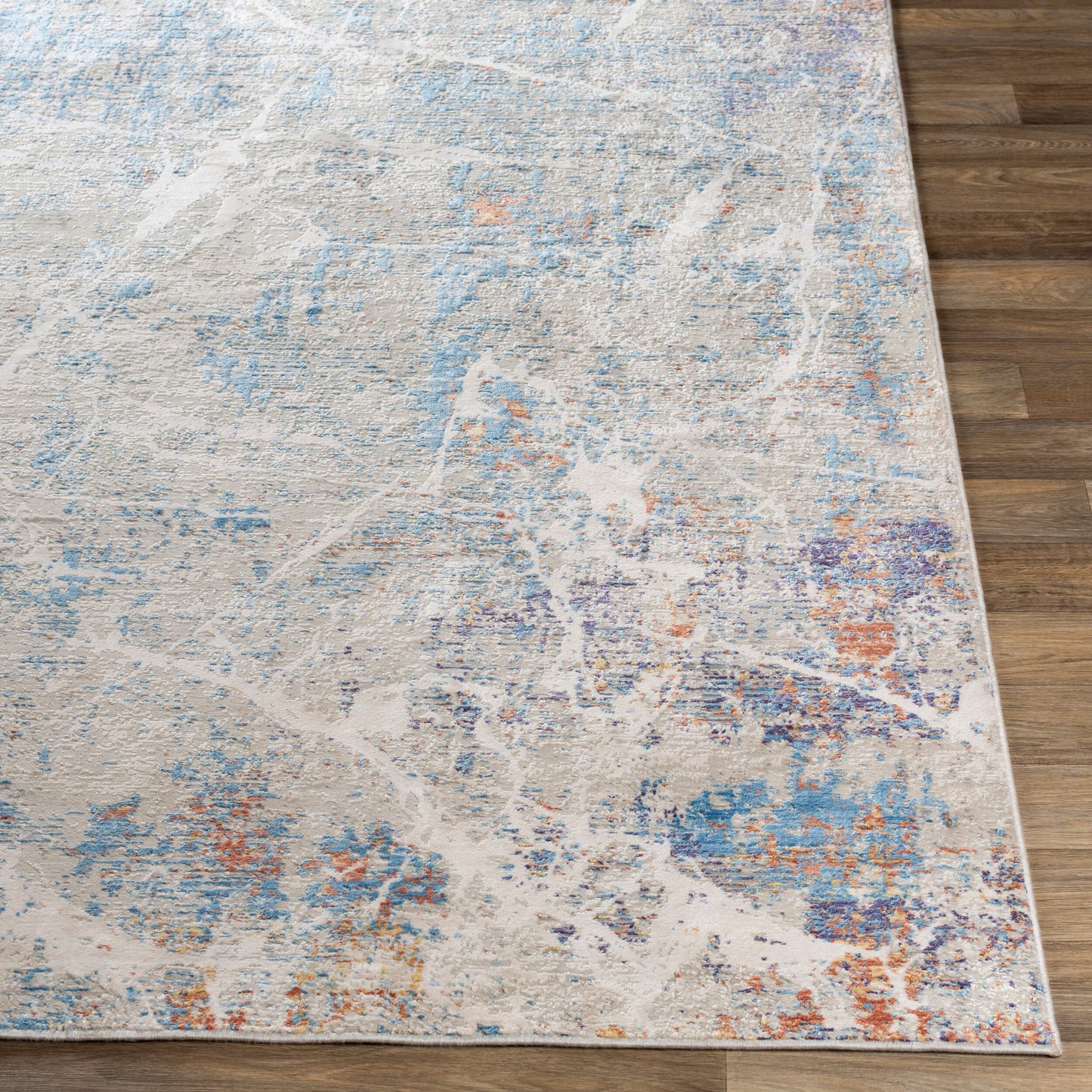 Alfombra decorativa tejida a máquina Aisha AIS-2311 de 2' x 3'