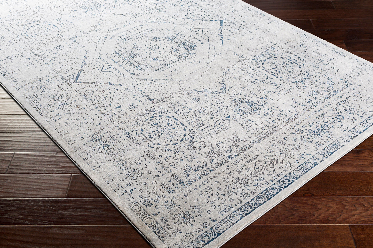 Aisha AIS-2318 3' x 5' Machine Woven Accent Rug