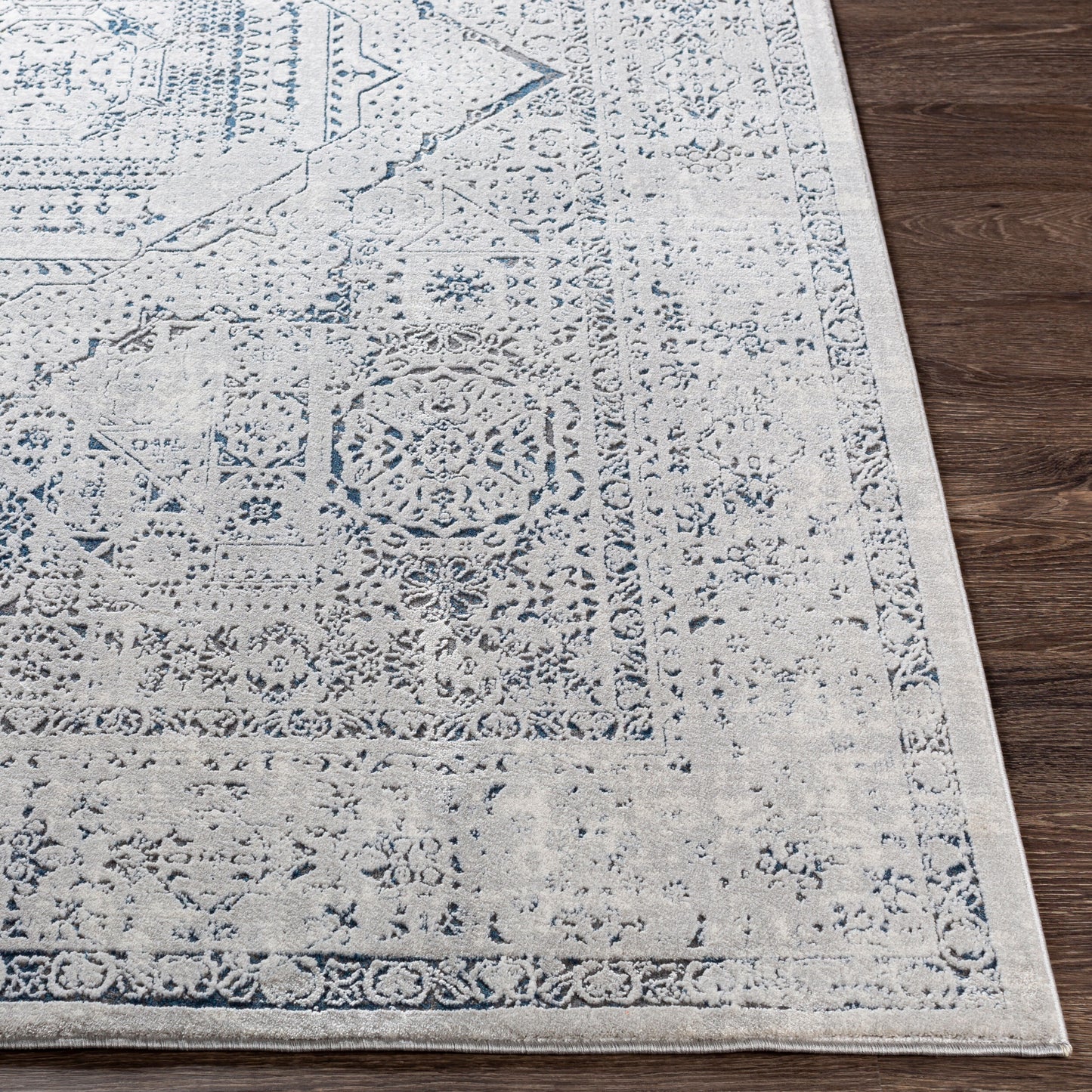 Aisha AIS-2318 3' x 5' Machine Woven Accent Rug