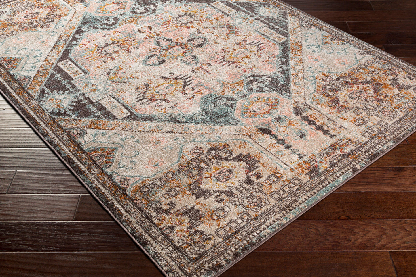 Ankara AKR-2325 5' x 7' Machine Woven Area Rug