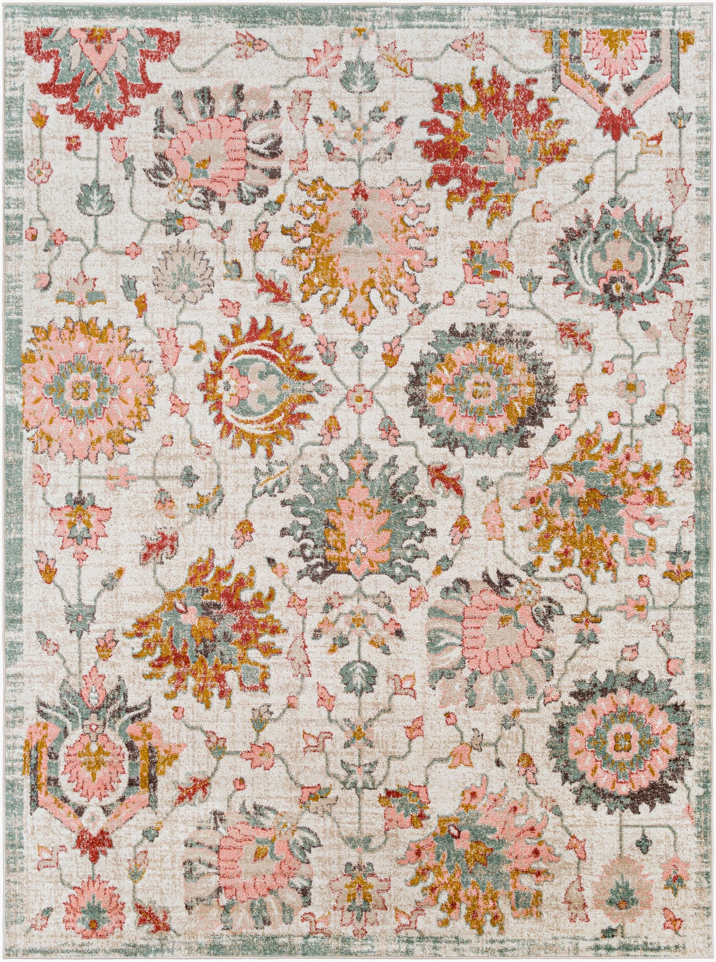 Ankara AKR-2334 8' x 10' Machine Woven Area Rug