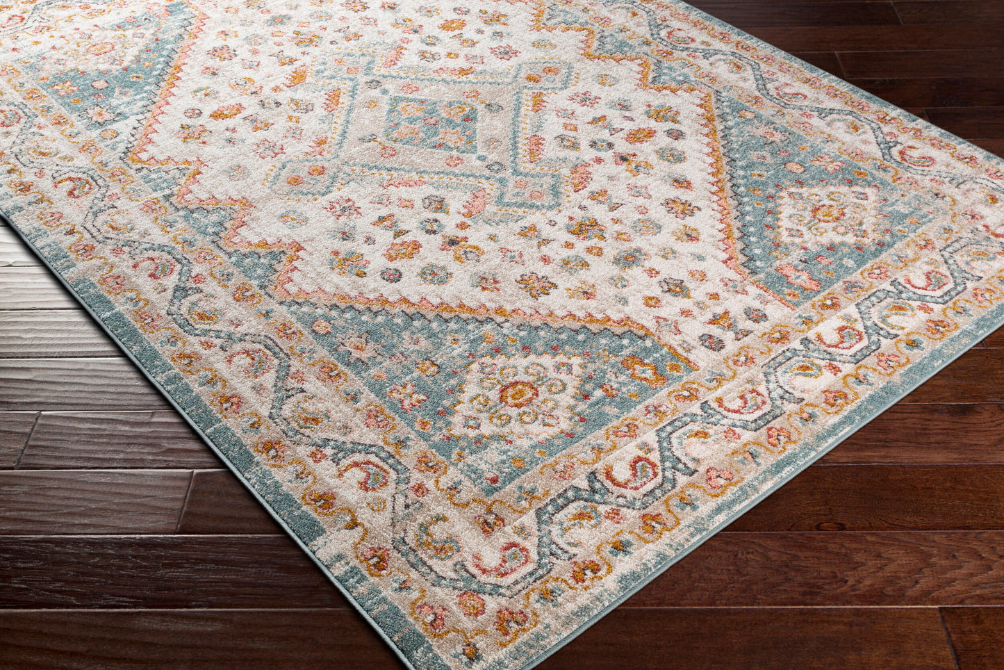 Ankara AKR-2337 5' x 7' Machine Woven Area Rug