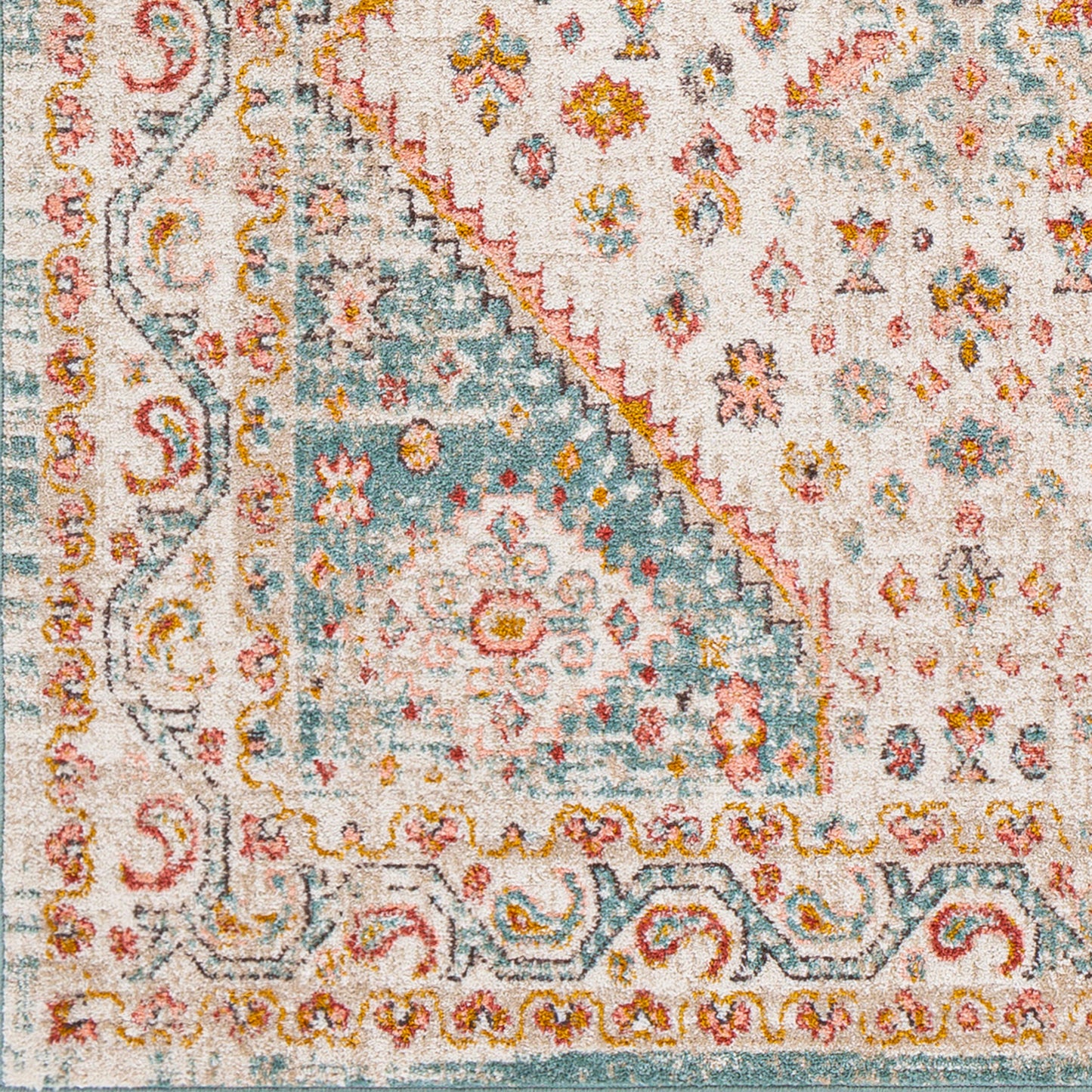 Ankara AKR-2337 5' x 7' Machine Woven Area Rug