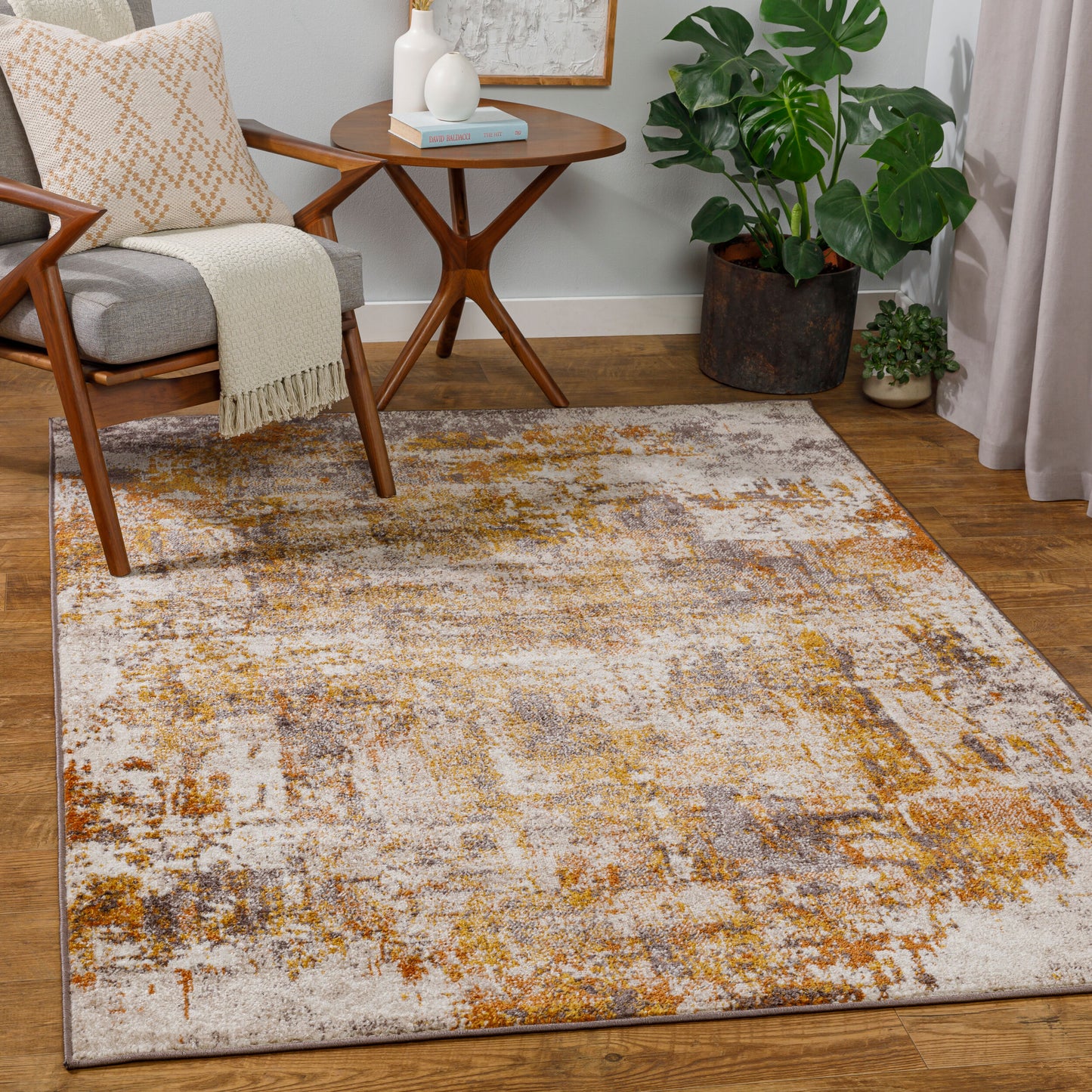 Ankara AKR-2344 8' x 10' Machine Woven Area Rug