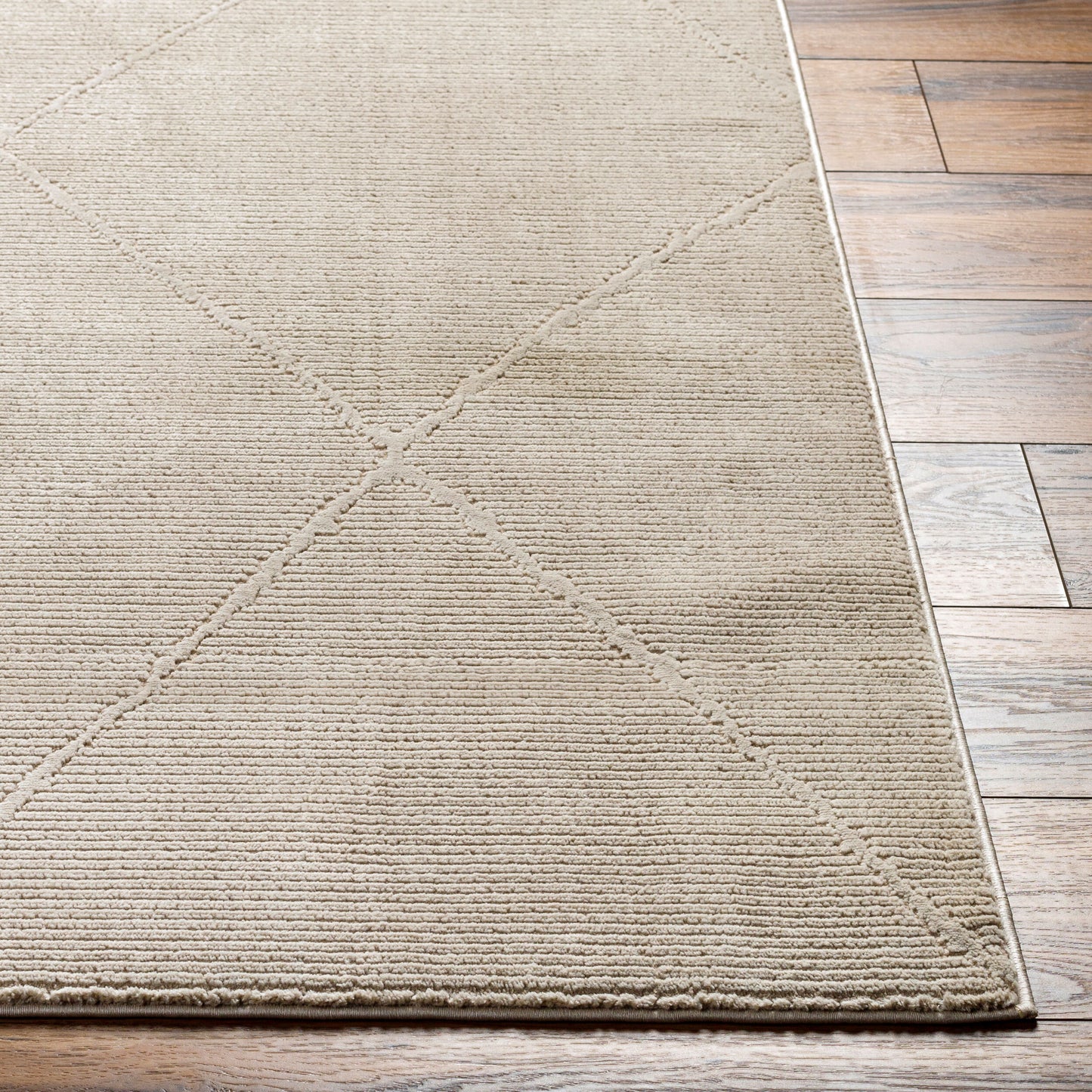 Alder ALD-2301 6' x 9' Machine Woven Washable Area Rug