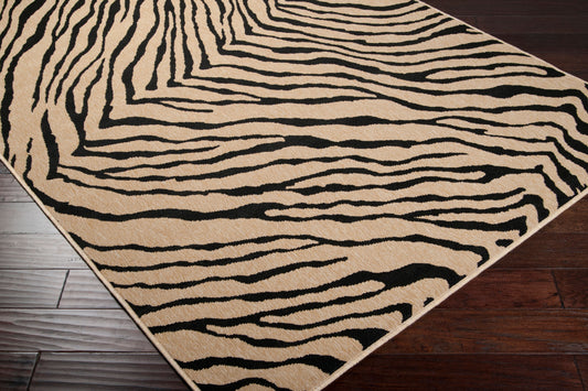 Alfombra Alfresco ALF-9517 de 2,4 m, tejida a máquina, para interior y exterior