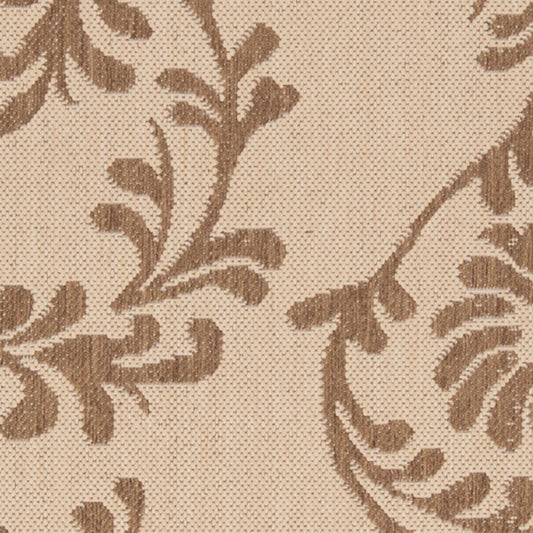 Alfombra redonda tejida a máquina Alfresco ALF-9581 de 1,5 m para interior y exterior