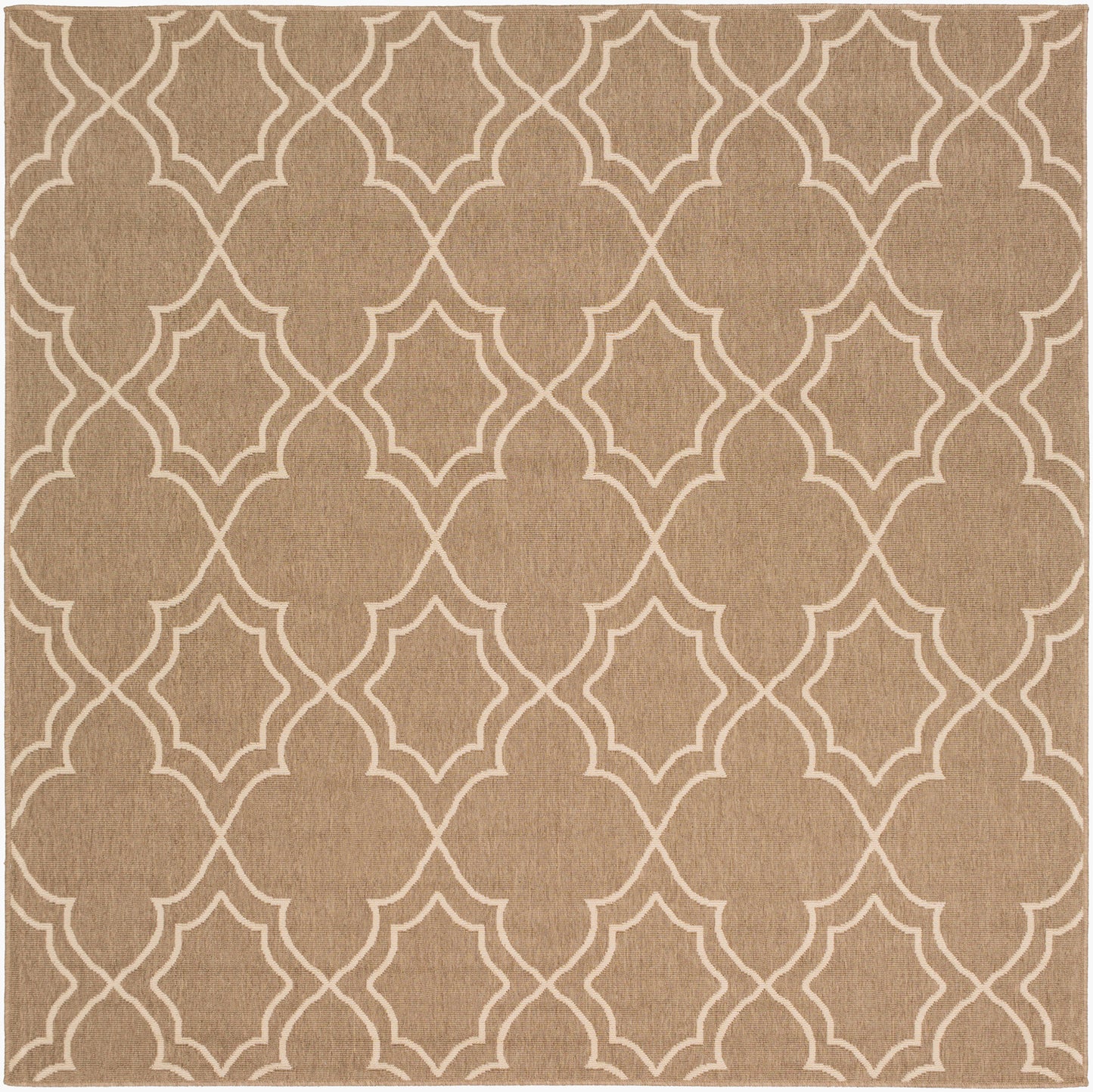 Alfresco ALF-9587 7ft Square Machine Woven Indoor/Outdoor Area Rug